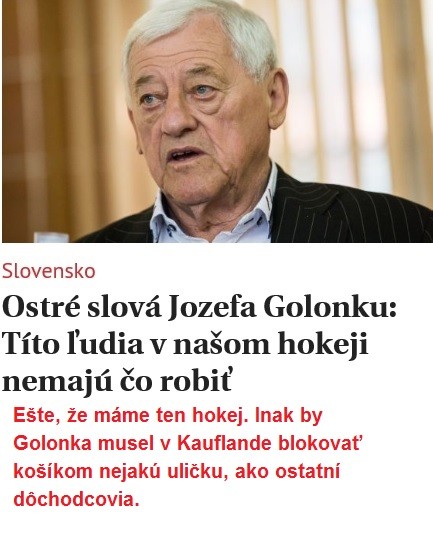 Vďaka za hokej...